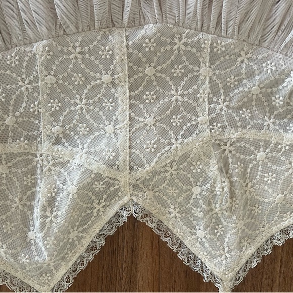 white tulle mini dress - Picture 7 of 7